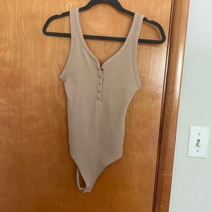 Abercrombie ribbed bodysuit